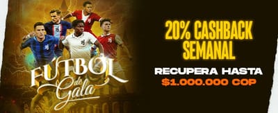 Fútbol de Gala: Cashback promotion